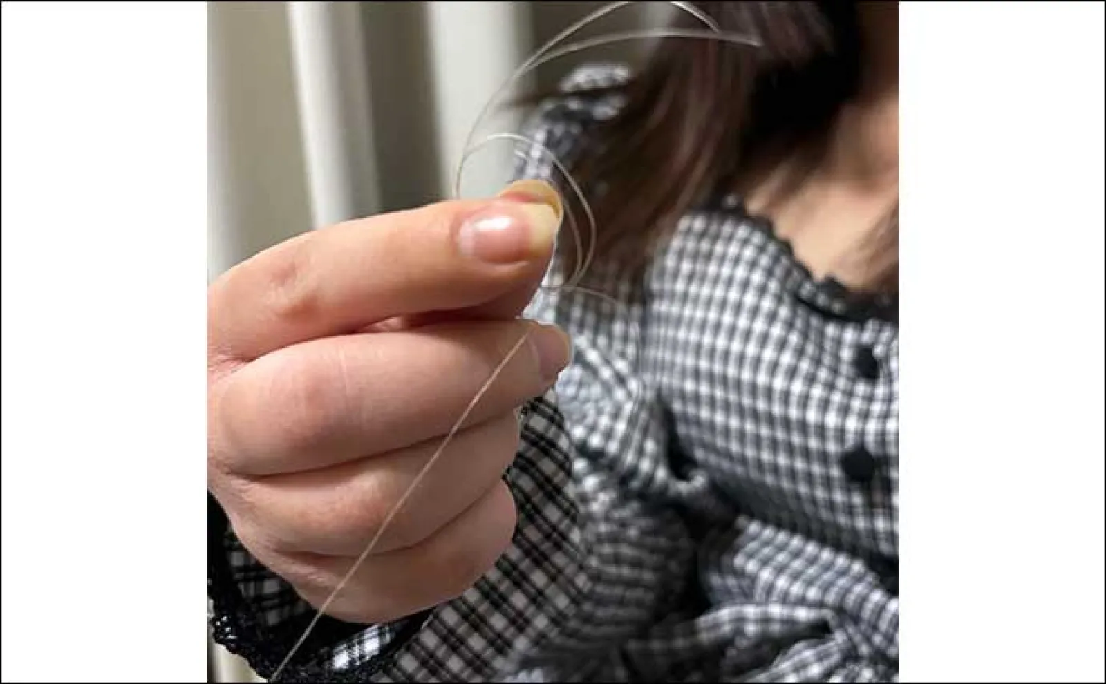 全くの釣り初心者の女性に【釣りのノットを結んでもらった】長めの爪でも対応可能?