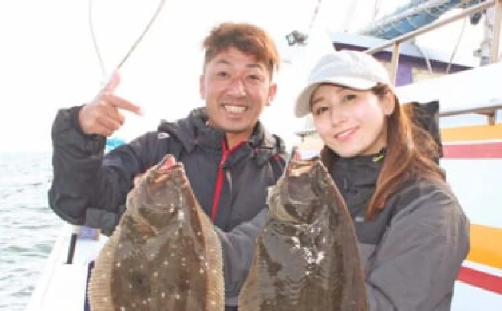 外房大原沖のライトヒラメ船で本命4尾キャッチ【千葉】アタリの出方は様々