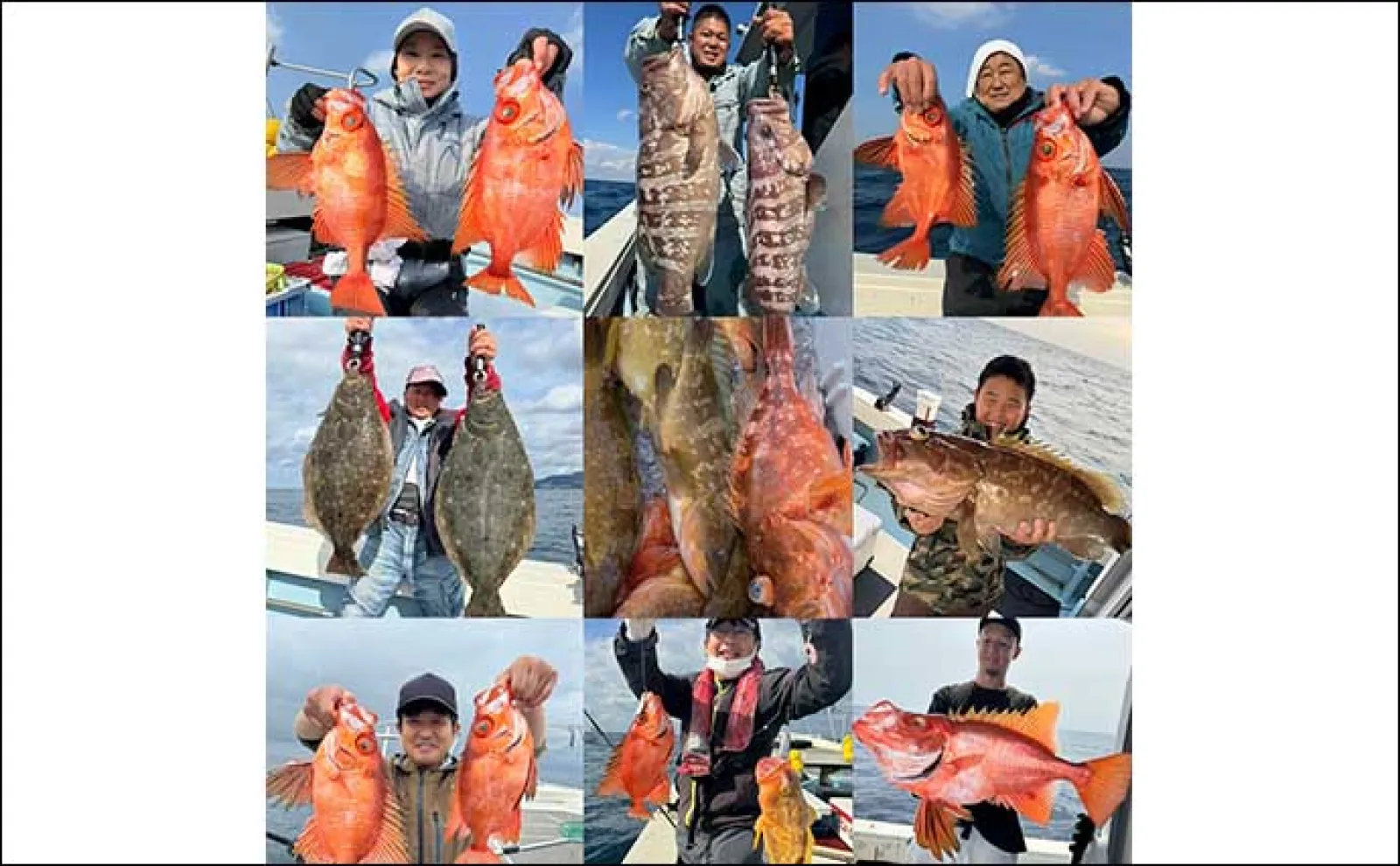 【船のエサ釣り釣果速報】玄界灘の沖五目釣りで大型アマダイ浮上!(福岡)
