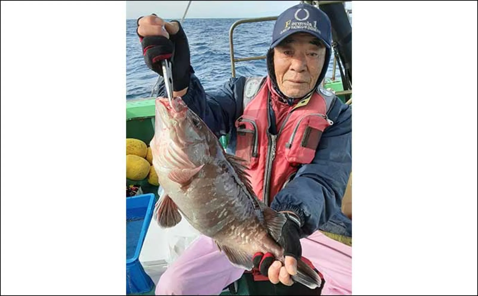 【船のエサ釣り釣果速報】玄界灘の沖五目釣りで大型アマダイ浮上!(福岡)