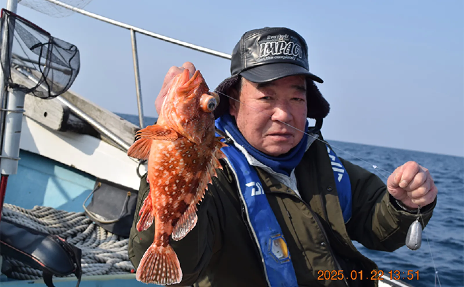 【船釣り釣果速報】玄界灘のテンビン五目釣りで大型メダイにヒラマサと多彩!(福岡)
