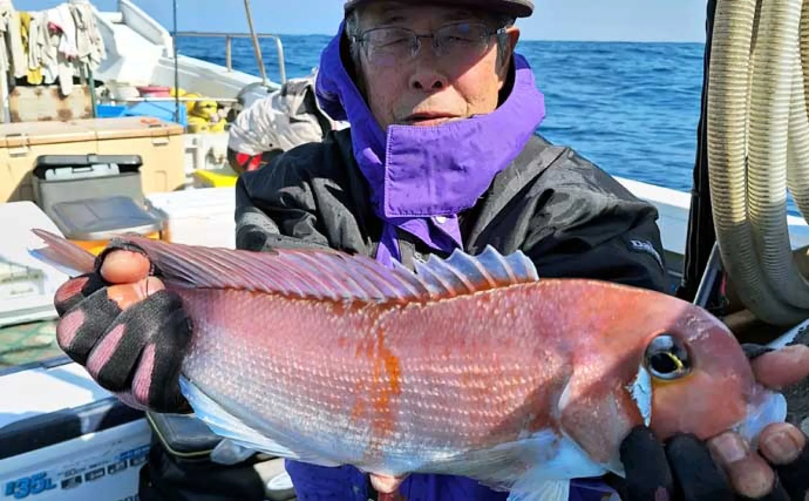 【船のエサ釣り釣果速報】ひとつテンヤでアマダイを連打!(福岡)