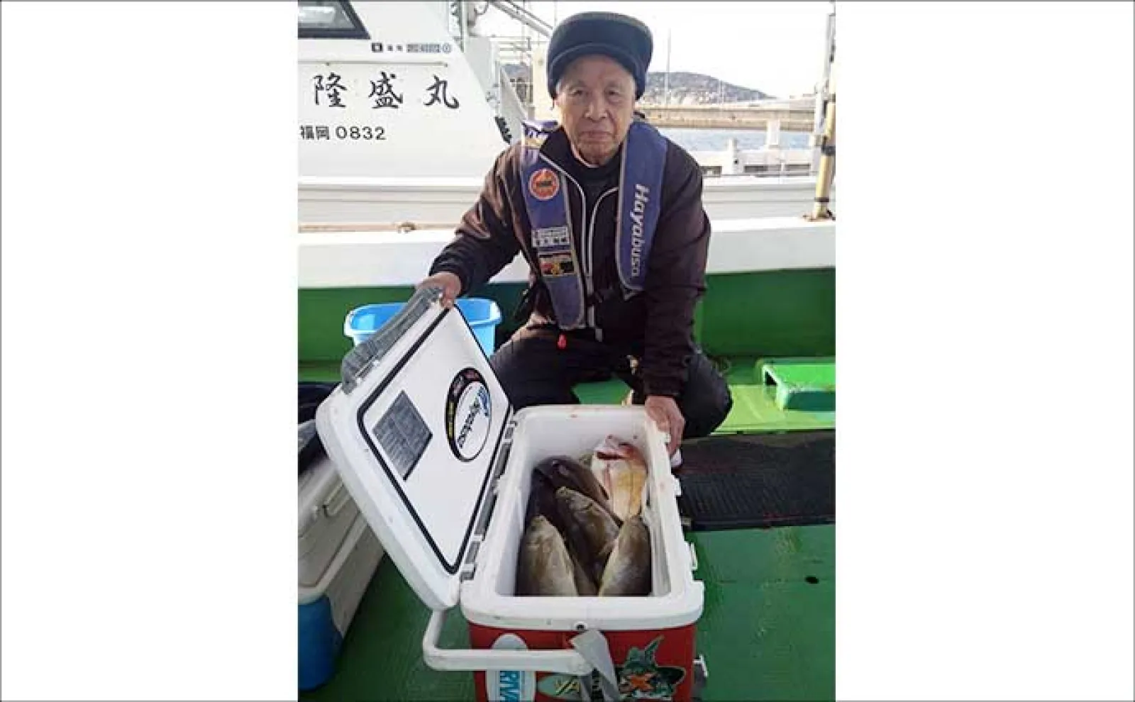 【船のエサ釣り釣果速報】響灘のアマダイ五目便で大型本命が好反応!(福岡)