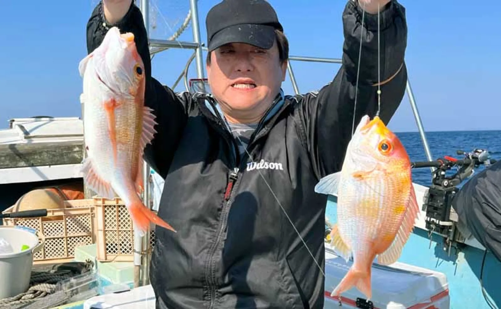 【船のエサ釣り釣果速報】響灘のアマダイ五目便で大型本命が好反応!(福岡)