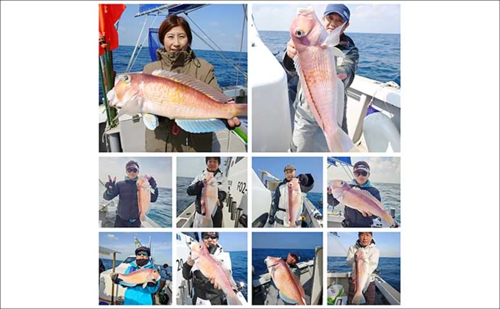 【船のエサ釣り釣果速報】響灘のアマダイ五目便で大型本命が好反応!(福岡)