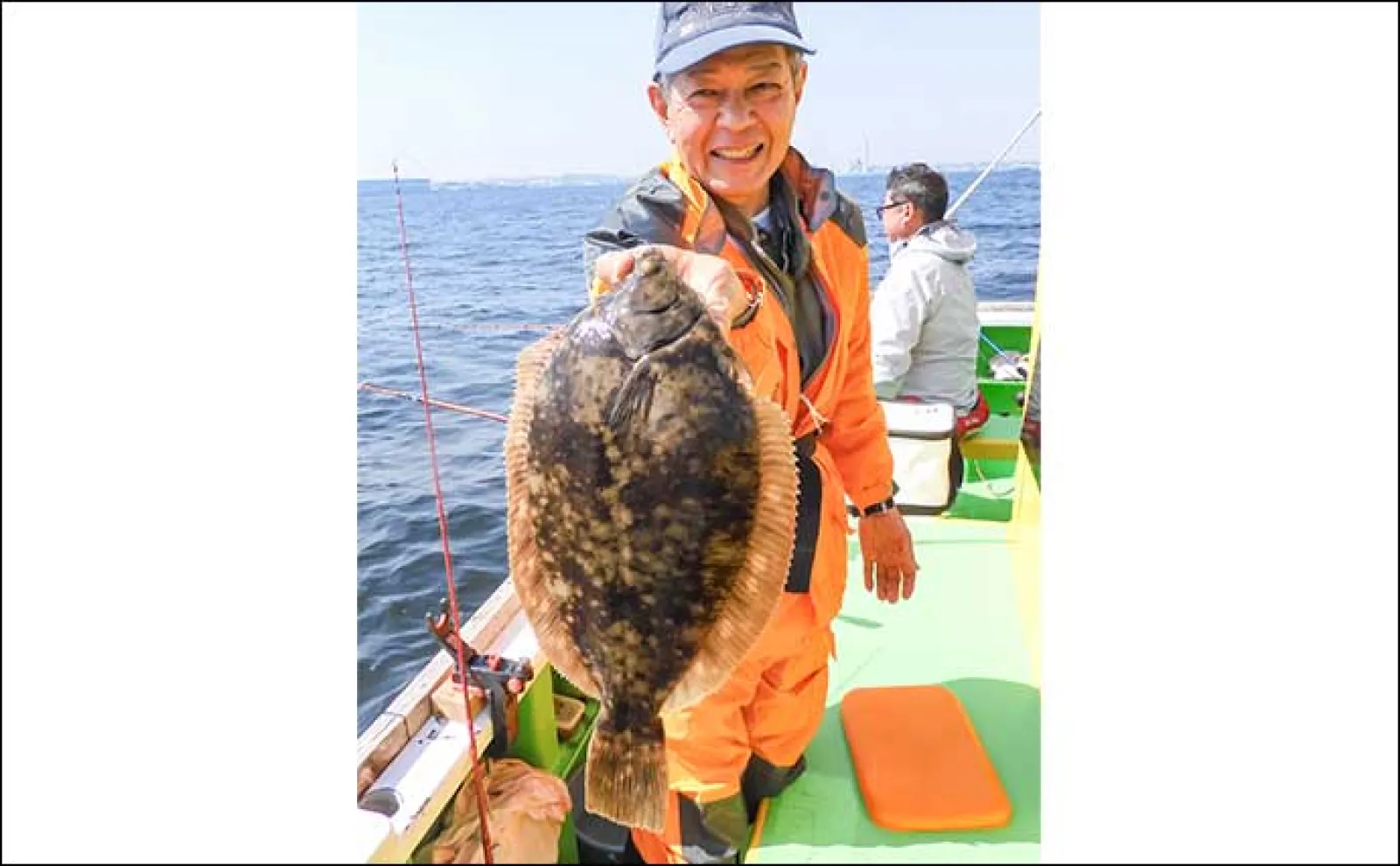 荒川屋マコガレイ釣りで45cm頭にトップ4尾【神奈川・金沢八景】サイズ