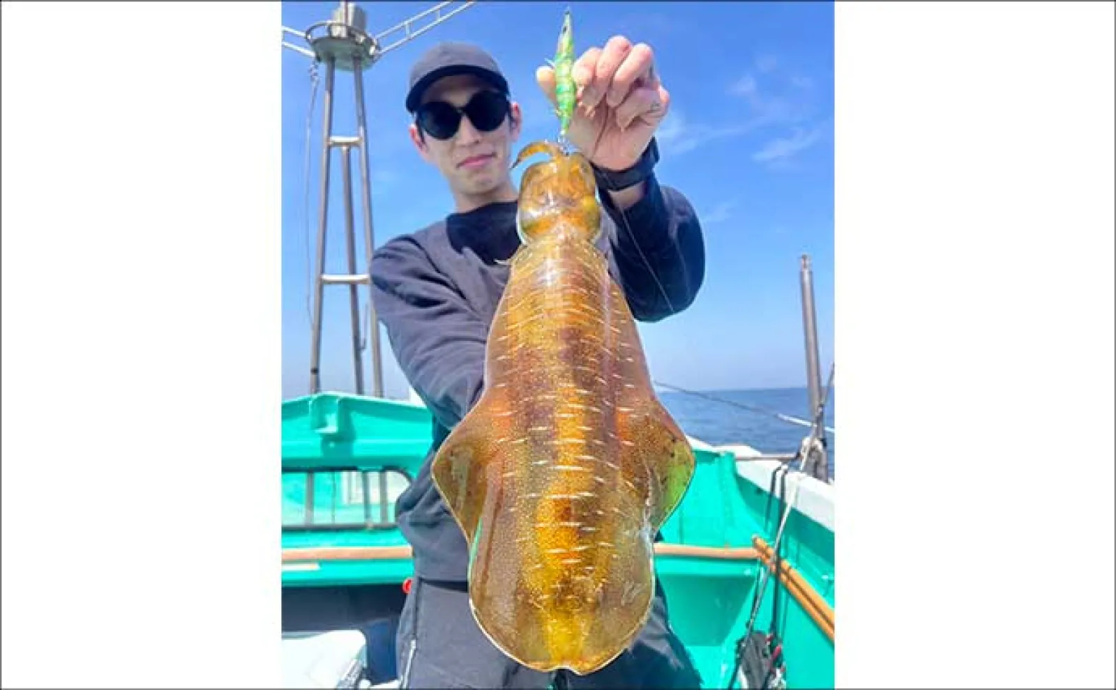 【沖のルアー釣果速報】響灘SLJ(スーパーライトジギング)で50cm級イサキ浮上(福岡)
