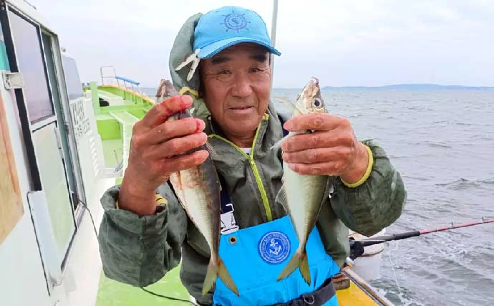 走水沖のビシアジ釣りで30〜40cm級連発【神奈川】アタリ活発でトップ96