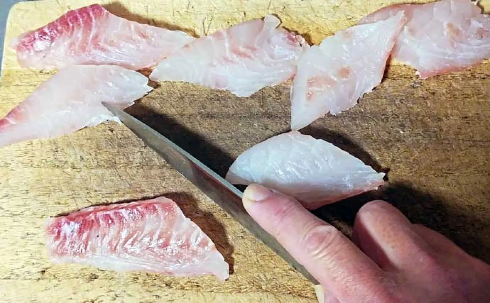 釣魚で作る「血液サラサラ」レシピ:小メジナとタマネギのサラダ 刺身に飽きた時にも