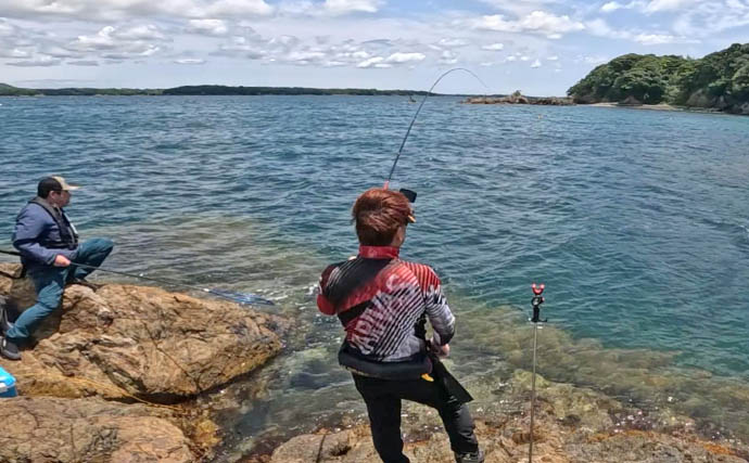 3kg超えアオリイカ浮上！」御座磯のヤエン釣りで自己記録更新【三重