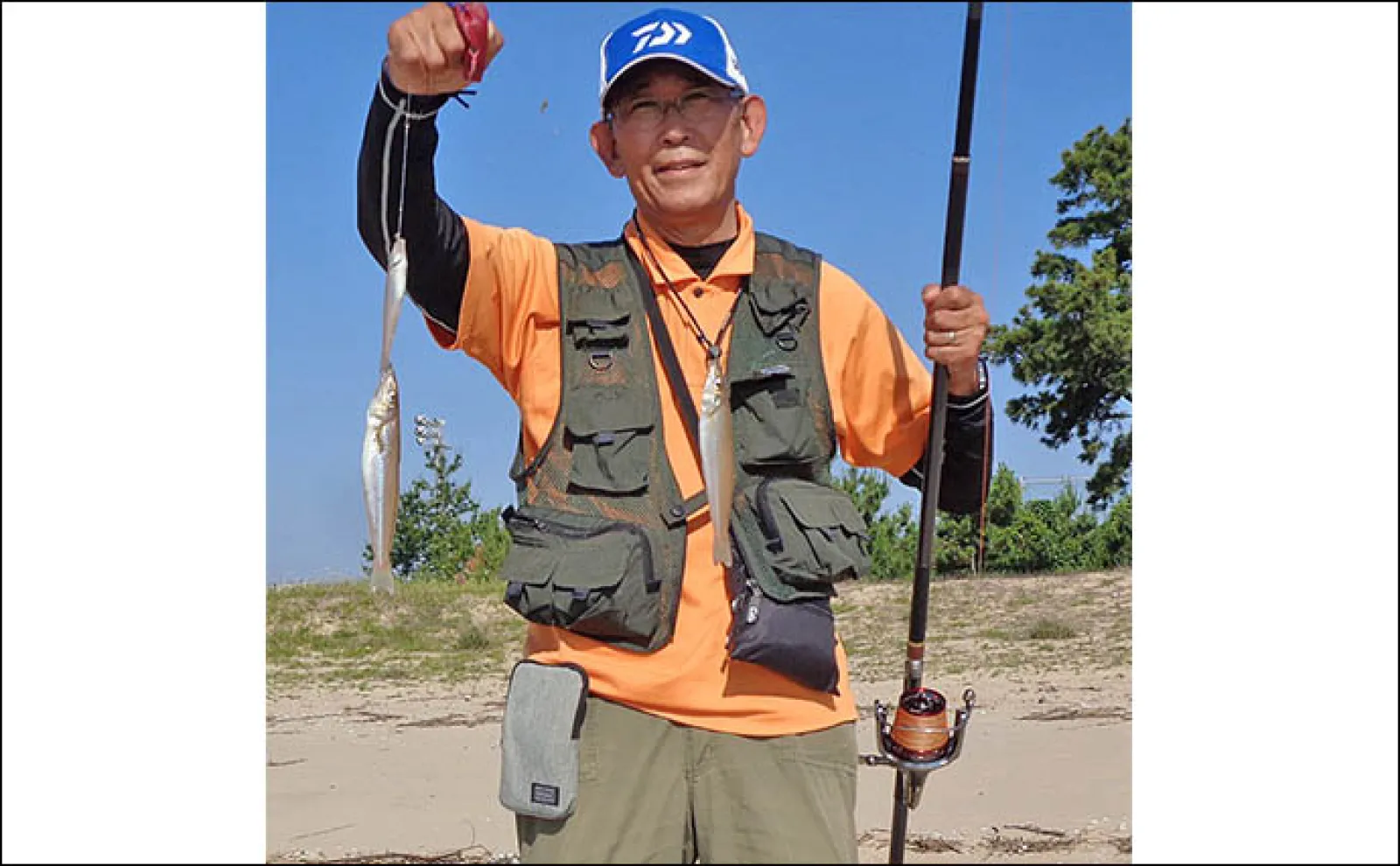 町屋海岸の投げキス釣りで20cm頭に34匹をキャッチ【三重】本格シーズン