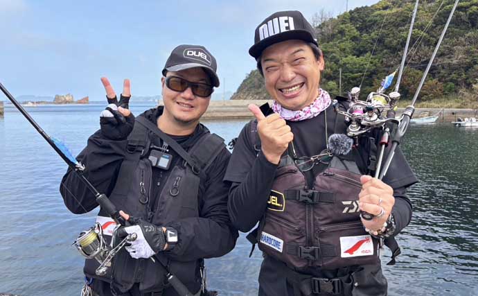 新製品エギ3種を使い分けて秋のエギングを攻略【熊本・牛深】状況ごと