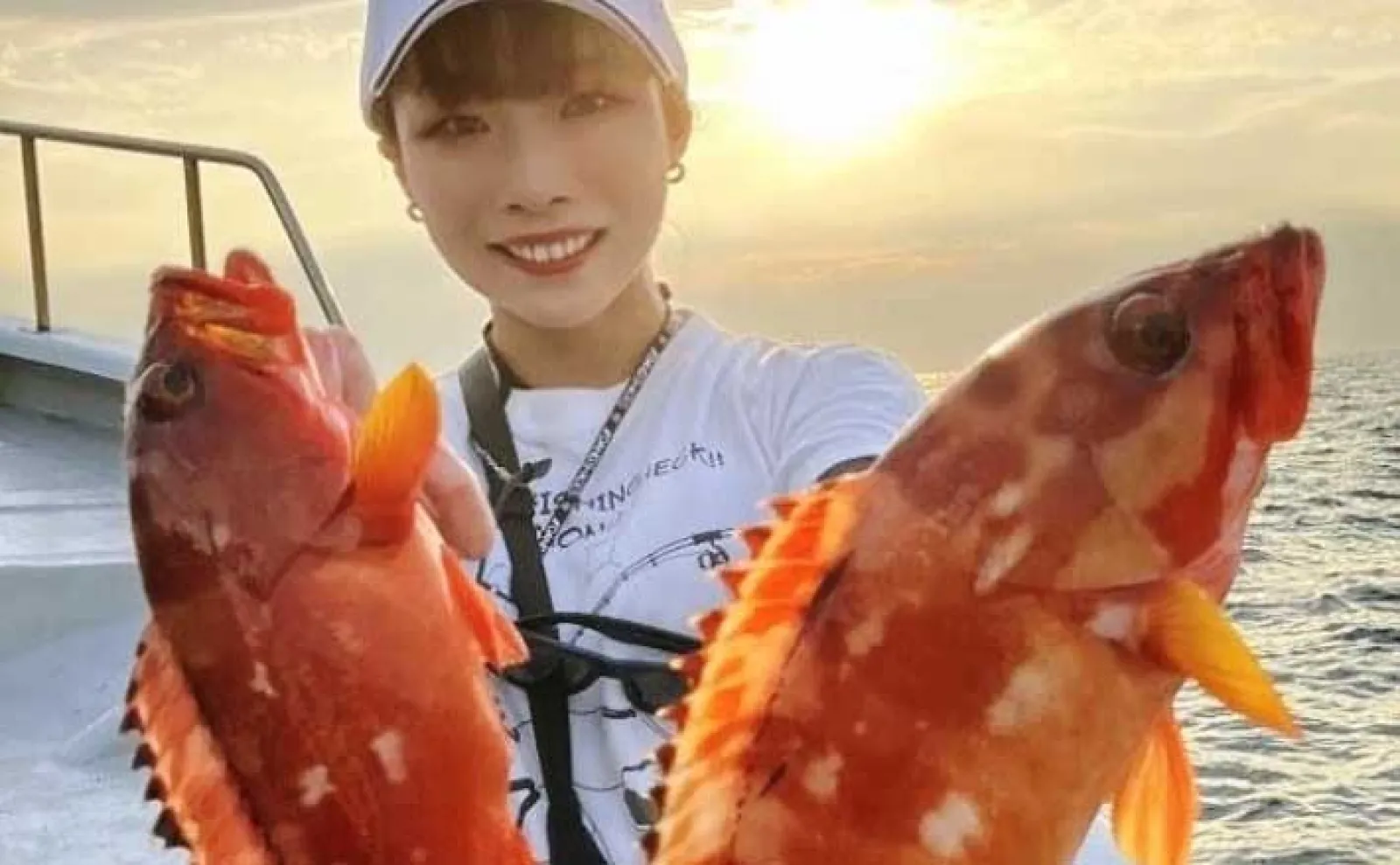 ロックゲームで38.5cm頭にアカハタ7匹【静岡・達丸】生きエサの