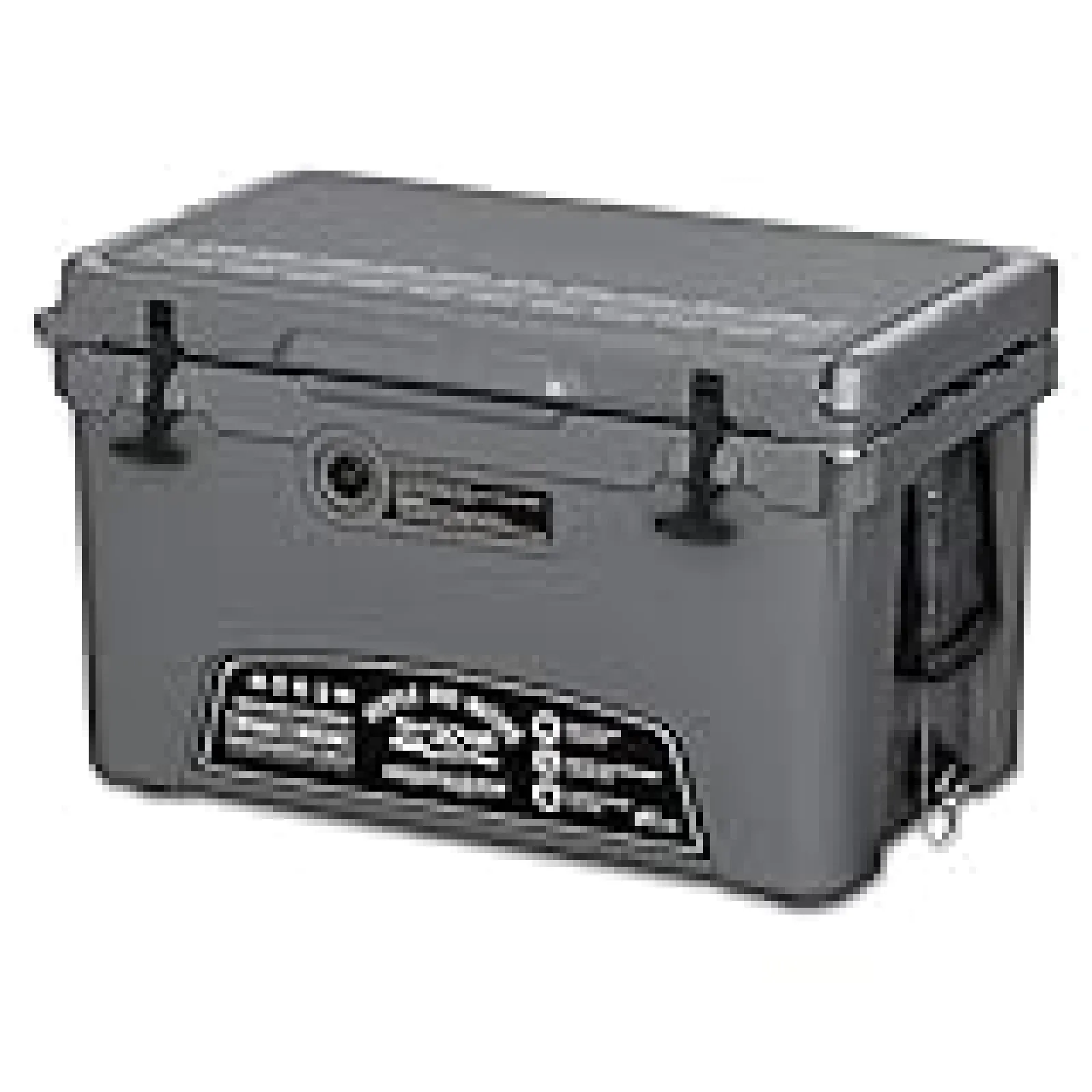FIELDOOR ノーザンクーラーボックス 【容量42.5L / チャコールグレー】 密閉 長時間 保冷 キャンプ BBQ 釣り レジャー 災害