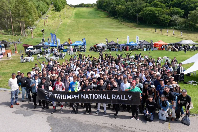 10月12日（土）富士見高原リゾートで「TRIUMPH NATIONAL RALLY 2024」開催！事前無料エントリー＆キャンプ申込み受付中！