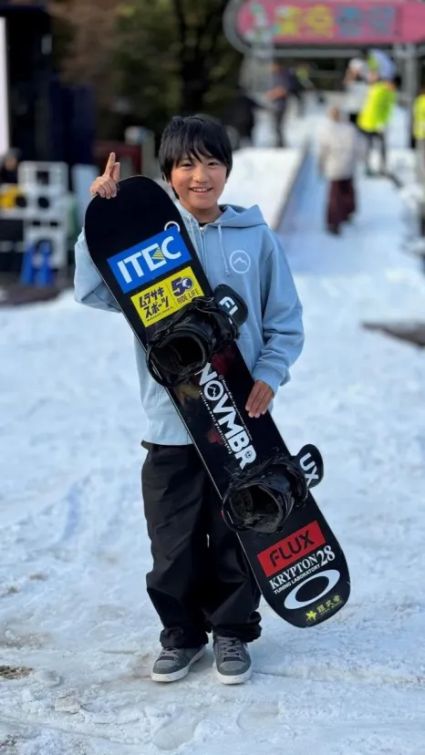 日本スキー場開発株式会社パーソナルスポンサー選手に、スノーボード男子スロープスタイル＆ビックエア競技の選手が新加入